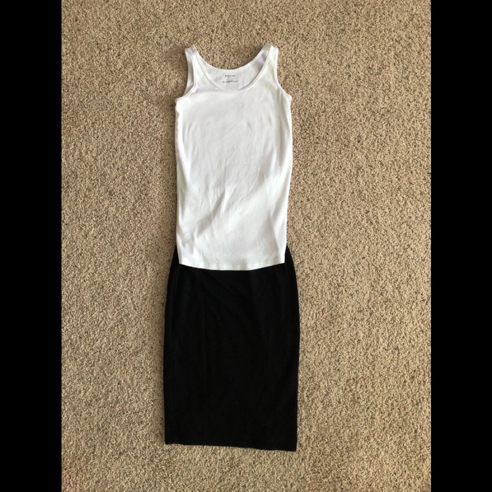 Isabella Oliver Maternity Black Pencil Skirt 1